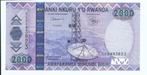 Rwanda, 2.000 francs 2007, Verzenden, Overige landen