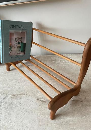 Vintage mid century boekensteun Carl Auböck beschikbaar voor biedingen