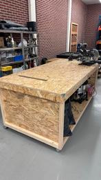 Grote werkbank op wielen, Ophalen, Gebruikt, 170 cm of meer, Bankschroef