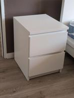 2x Malm Nachtkast, Ophalen, Gebruikt, Hout