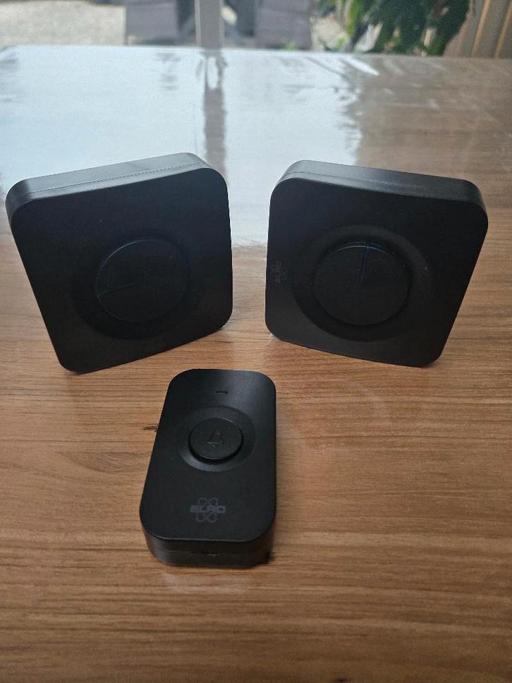 ELRO Draadloze Deurbel Set Bereik 300 meter waterdicht., Huis en Inrichting, Deurbellen, Gebruikt, Draadloos, Ophalen of Verzenden