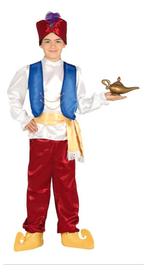 Alladin kostuum pak maat 140/152 - 10/12 jaar, Ophalen of Verzenden, Zo goed als nieuw, Carnaval, Kleding