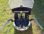 Kinderzitje fietsstoel met mama stuur, Ophalen, Voorzitje, Bobike, Gebruikt