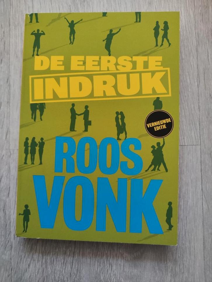 De eerste indruk - Roos Vonk (lichaamstaal, klik, ontmoeten), Boeken, Psychologie, Zo goed als nieuw, Sociale psychologie, Ophalen of Verzenden