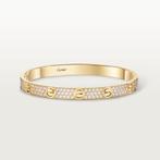 Cartier love armband origineel, Ophalen, Nieuw, Goud, Goud