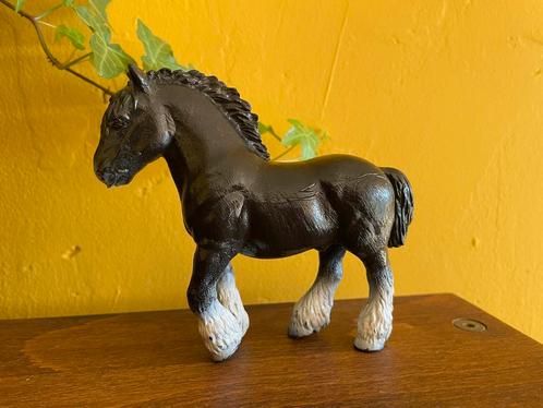Schleich shire 13222, Verzamelen, Dierenverzamelingen, Gebruikt, Beeldje of Figuurtje, Paard, Ophalen of Verzenden