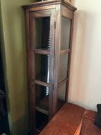 Teak Houten Vitrinekast, Ophalen, Gebruikt, Teakhout, 50 tot 100 cm