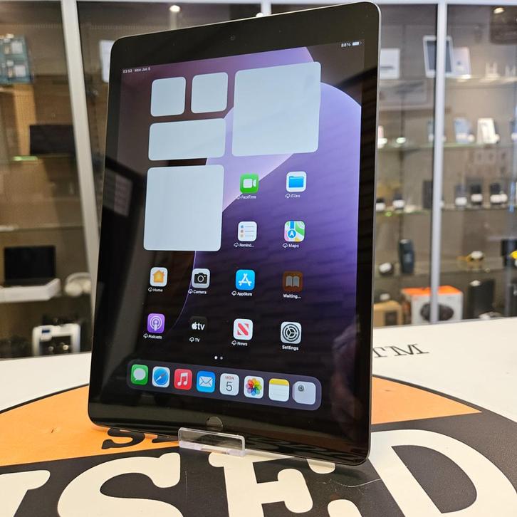 iPad 9th 2021 64GB Space Gray - Accu 86% - Topstaat, Computers en Software, Apple iPads, Zo goed als nieuw