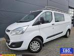 Ford Transit Custom 2.2TDCI L2H1 DC RVS Imp Airco Navi Trekh, Euro 5, 101 pk, Gebruikt, 4 cilinders