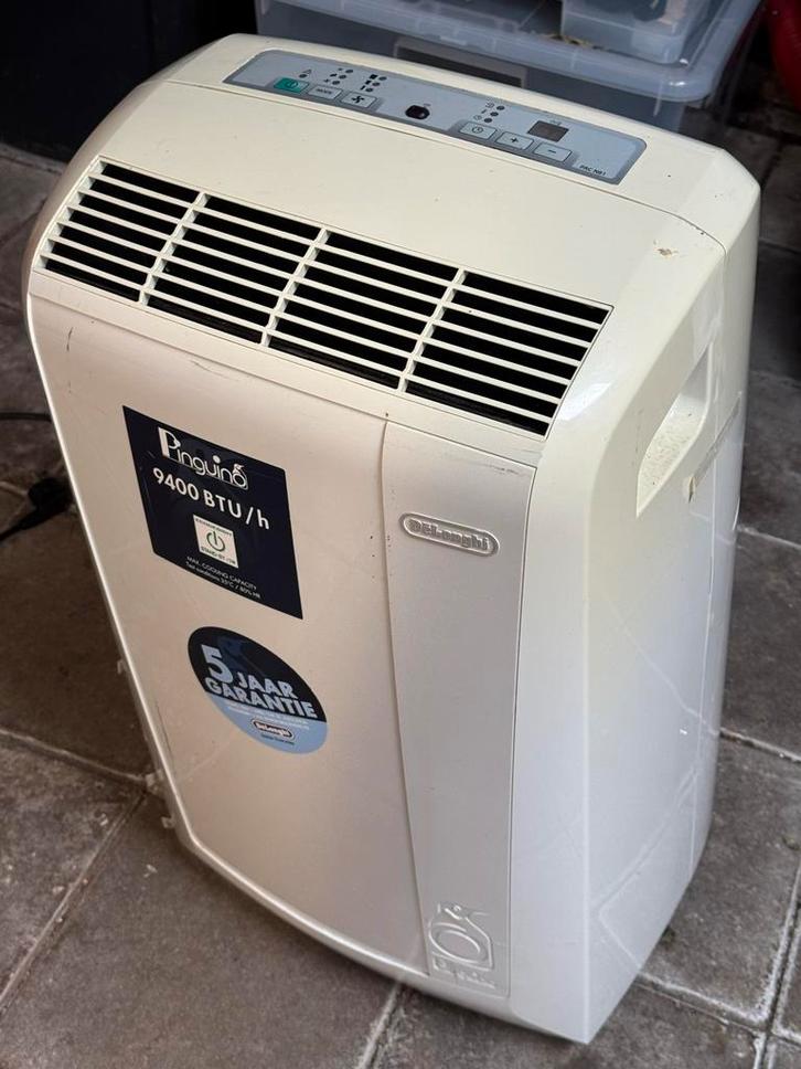De'Longhi Pinguino PAC N81 Mobiele Airco, Witgoed en Apparatuur, Airco's, Gebruikt, Mobiele airco, Minder dan 60 m³, Koelen en Ontvochtigen