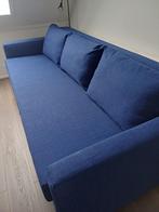 Blauwe Friheten IKEA slaapbank, Ophalen, Blauw, Tweepersoons, 140 cm