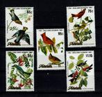 aitutaki 1999 pf serie vogels birds audubon, Ophalen of Verzenden, Postfris, Dier of Natuur