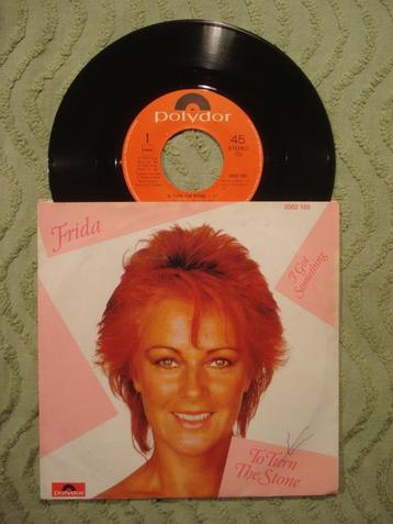 Frida 7" Vinyl Single: ‘Turn to stone’ (Nederland) ABBA beschikbaar voor biedingen