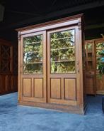 Antieke Demontabele notariskast | Eiken Servieskast | #2260, Antiek en Kunst, Ophalen of Verzenden