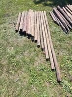 Houten tuinpalen en ronde palen. €0,50pst Tilburg, Tuin en Terras, Ophalen, Gebruikt, Palen