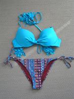 Fleurige bikini maat 34., Kleding | Dames, Badmode en Zwemkleding, Nieuw, Blauw, H&M, Bikini