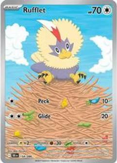 2025 Pokémon Rufflet BLK #154 BGS 9.5 beschikbaar voor biedingen