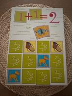 Educatief spel 1+1=2 memory, Ophalen of Verzenden, Zo goed als nieuw, Rekenen
