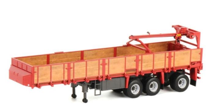 WSI FLOOR KLASSIEKE STENENTRAILER, Hobby en Vrije tijd, Modelauto's | 1:50, Nieuw, Bus of Vrachtwagen, Wsi, Ophalen of Verzenden