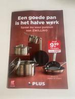 2 Volle spaarkaarten van Plus voor Zwilling pannen., Hobby en Vrije tijd, Spaarzegeltjes, Ophalen of Verzenden, Winkel, Super of Benzinepomp
