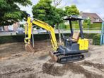 MINIGRAVER MITSUBISHI 1.5 TON, SERVO RUBBEREN RUPSEN, Zakelijke goederen, Machines en Bouw | Kranen en Graafmachines, Graafmachine