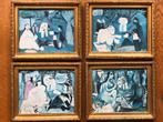 Serie van vier Picasso variaties op Manet’s ‘Les dejeuners’, Ophalen of Verzenden