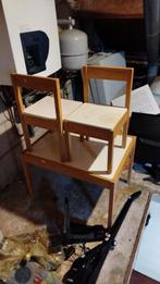Kinder Tafeltje en 2 stoeltjes, Ophalen, Gebruikt, Tafel(s) en Stoel(en)