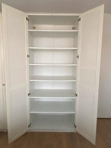Witte kledingkast PAX Ikea - afbeelding 2