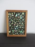 Dien blad, versiering parelmoer schelpen, Nieuw Zeeland, Antiek en Kunst, Ophalen of Verzenden