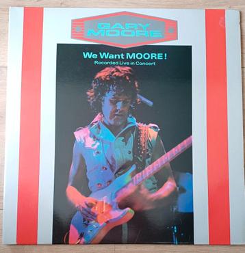2lp Gary Moore - We Want More - Live beschikbaar voor biedingen