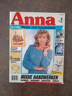 Anna Burda plezier met handwerken februari 1988, Breien en Haken, Burda, Ophalen of Verzenden, Zo goed als nieuw