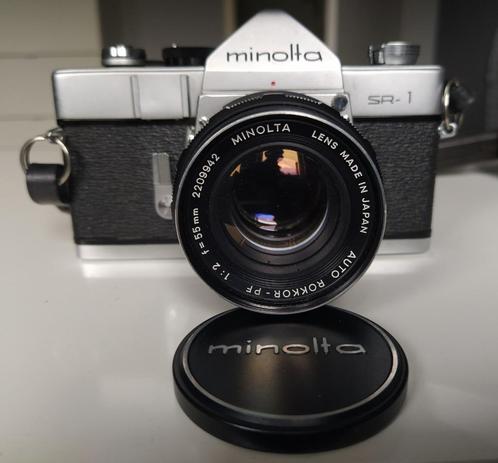 Minolta SR-1 analoge spiegelreflex camera, Audio, Tv en Foto, Fotocamera's Analoog, Zo goed als nieuw, Spiegelreflex, Minolta