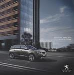 Brochure Peugeot 5008 GT en GT Line 2018, Gelezen, Peugeot, Ophalen of Verzenden