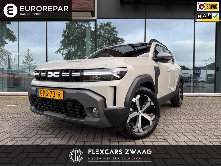 Dacia DUSTER 1.6 Hybrid 140 Journey - Navi - Climate - Trekh, Auto's, Dacia, Bedrijf, Te koop, Duster, 360° camera, ABS, Achteruitrijcamera