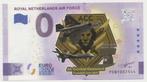 Nederland 0 Euro Koninklijke luchtmacht ACC 2022 in kleur, Postzegels en Munten, Ophalen of Verzenden, Euro's, Los biljet
