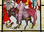 Glas in lood raamhanger Volkstelling Pieter Bruegel Maria, Ophalen of Verzenden