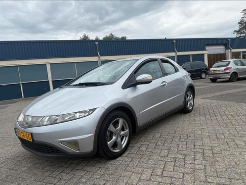Honda Civic 1.4 I 5DR 2007 Grijs/nap, Auto's, Honda, Bedrijf, Civic, Benzine, B, Hatchback, Handgeschakeld, Origineel Nederlands