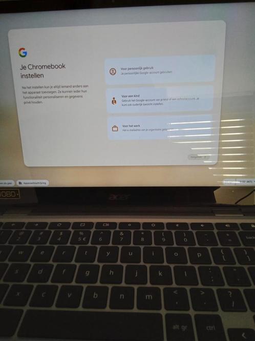 Te koop: Acer Chromebook CP513-1H Spin, Computers en Software, Chromebooks, Gebruikt, 14 inch, 4 GB of minder, 64 GB, Qwerty, Touchscreen