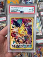 Pokémon PSA 10 Pikachu #SWSH160 Crown Zenith, Ophalen of Verzenden, Zo goed als nieuw, Losse kaart, Foil