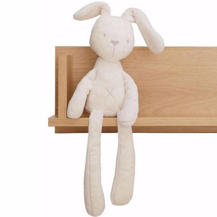 Baby zachte pluche rammelaar konijntje knuffel (nieuw), Kinderen en Baby's, Speelgoed | Babyspeelgoed, Nieuw, Rammelaar, Met geluid
