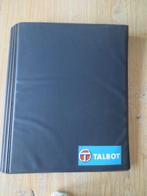Autoboek Kleuren/ Bekledingen o.a. Simca - Talbot - Bagheera, Ophalen of Verzenden, Gelezen, Peugeot
