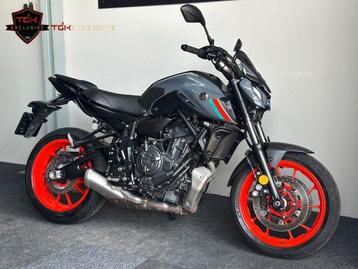 YAMAHA MT-07 ABS STORM FLUO 2021 15.528 KM MT07 MT 07 09 beschikbaar voor biedingen