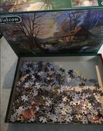 Falcon puzzel Cottage in the woods, 1000 stukjes, Ophalen of Verzenden, 500 t/m 1500 stukjes, Zo goed als nieuw, Legpuzzel