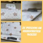 Rivièra Maison dekbedovertrekken, Ophalen, Eenpersoons, Wit, Dekbedovertrek