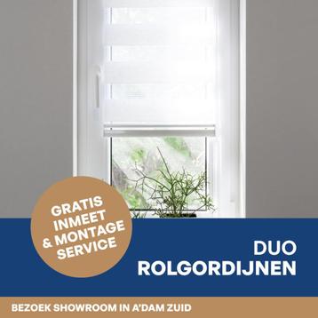 Duo Rolgordijnen | Gratis Inmeten + Montage | Op Maat