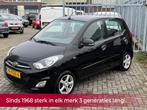 Hyundai I10 1.2 i-Catcher 86PK 4cilinder! 1e eigenaar NL AUT, Voorwielaandrijving, Euro 5, Gebruikt, Zwart