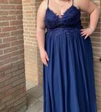 My Jurk Mascara Curves blauwe jurk maat 54 - Nieuw!, Blauw, Maat 46/48 (XL) of groter, Nieuw, Ophalen of Verzenden