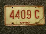 Kentekenplaat licenseplate Ohio 1 USA, Verzamelen, Ophalen of Verzenden, Gebruikt, Auto's