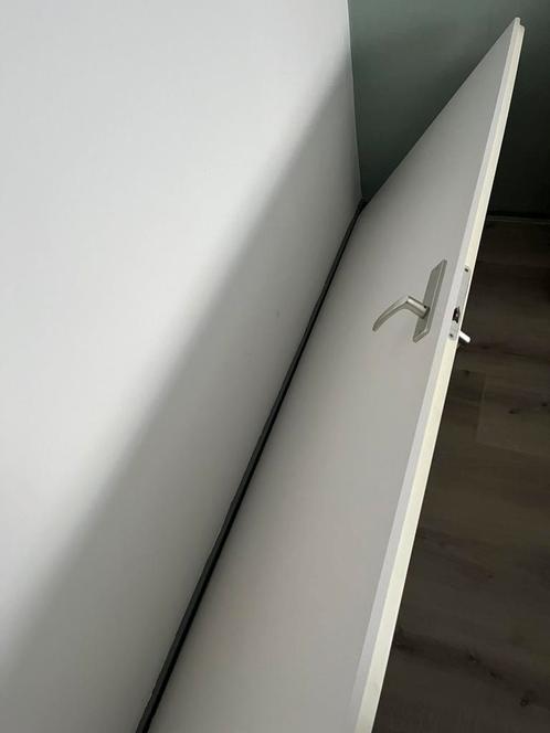 Binnendeur met frame, Doe-het-zelf en Verbouw, Deuren en Horren, Zo goed als nieuw, Binnendeur, 200 tot 215 cm, 80 tot 100 cm