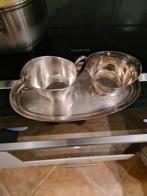 Zilveren suiker en melk gero 60, Ophalen of Verzenden